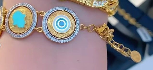 islamic uniq braclet  3D print model_2