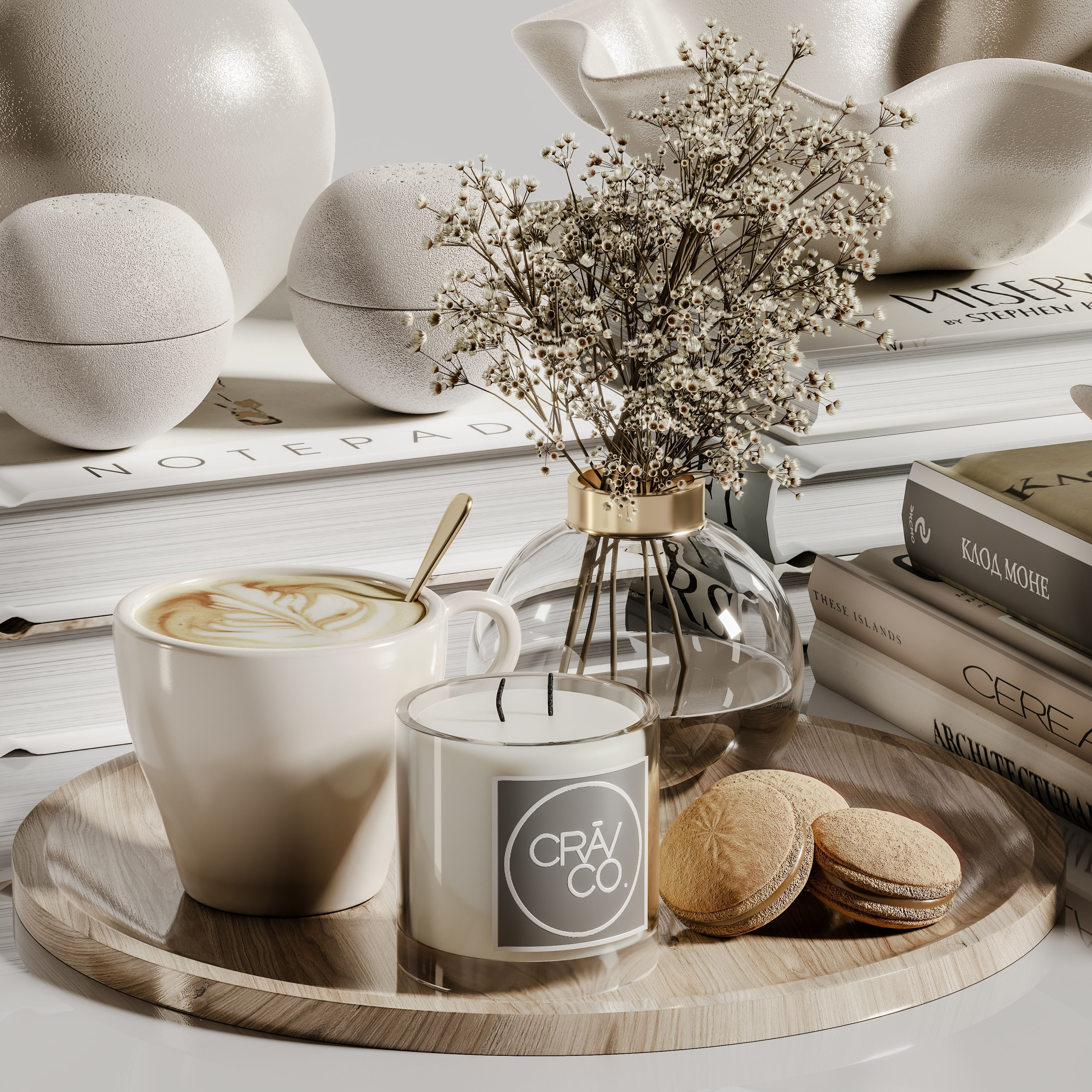 decorative set 108 3D model_1