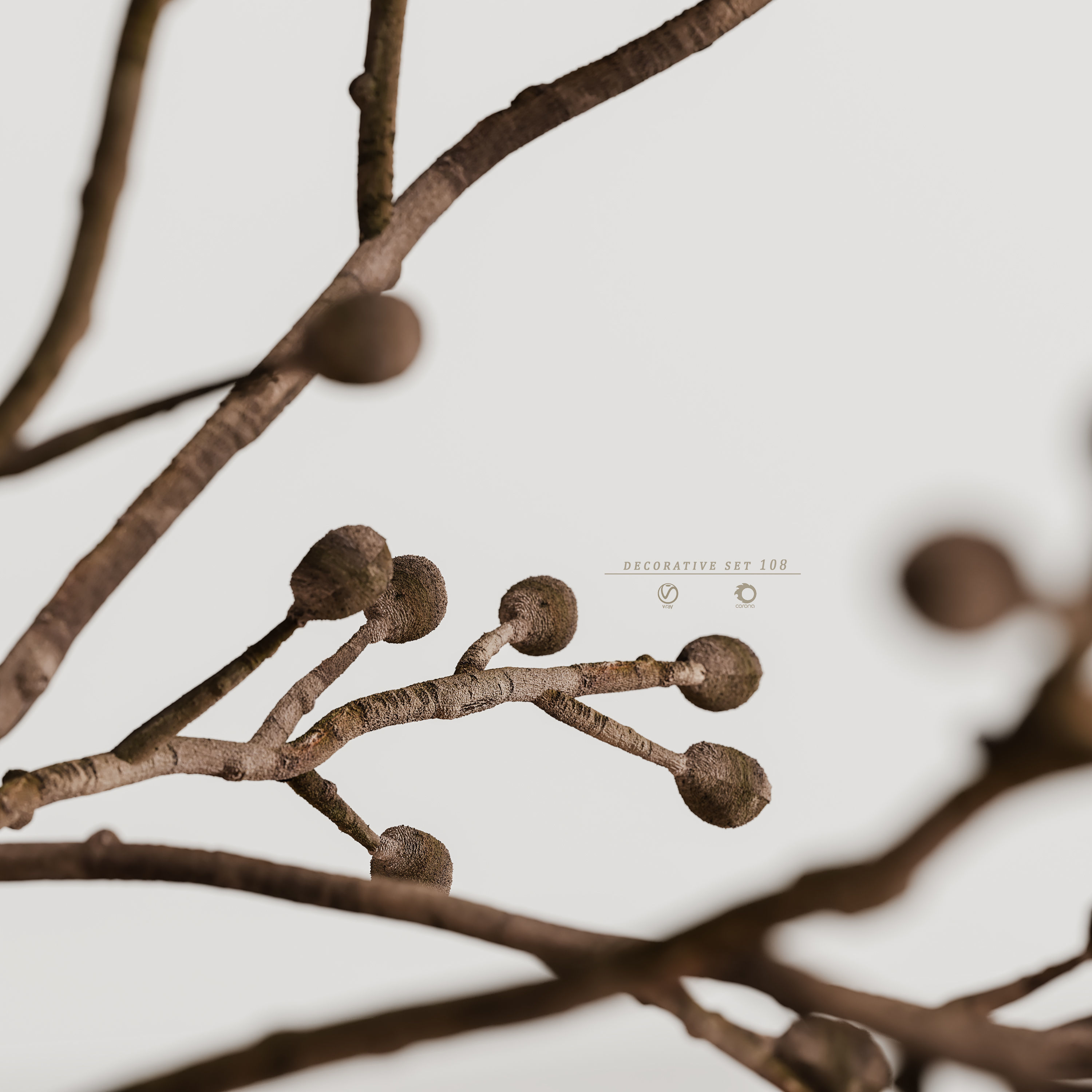 decorative set 108 3D model_3