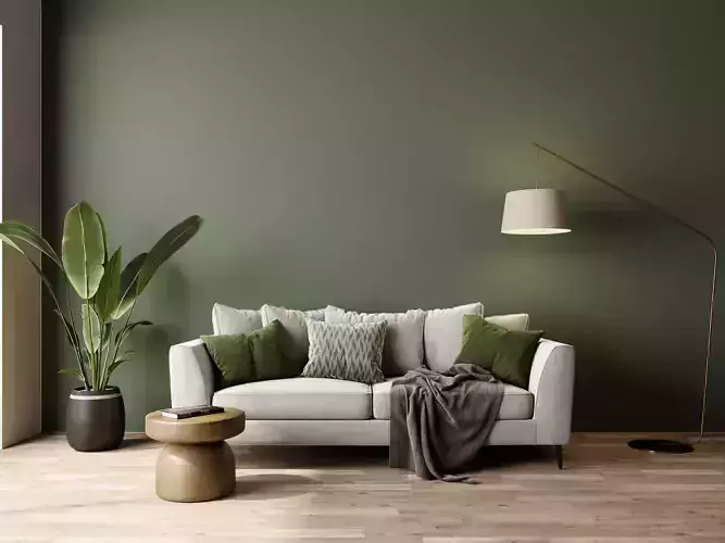 Interior living room scene 46