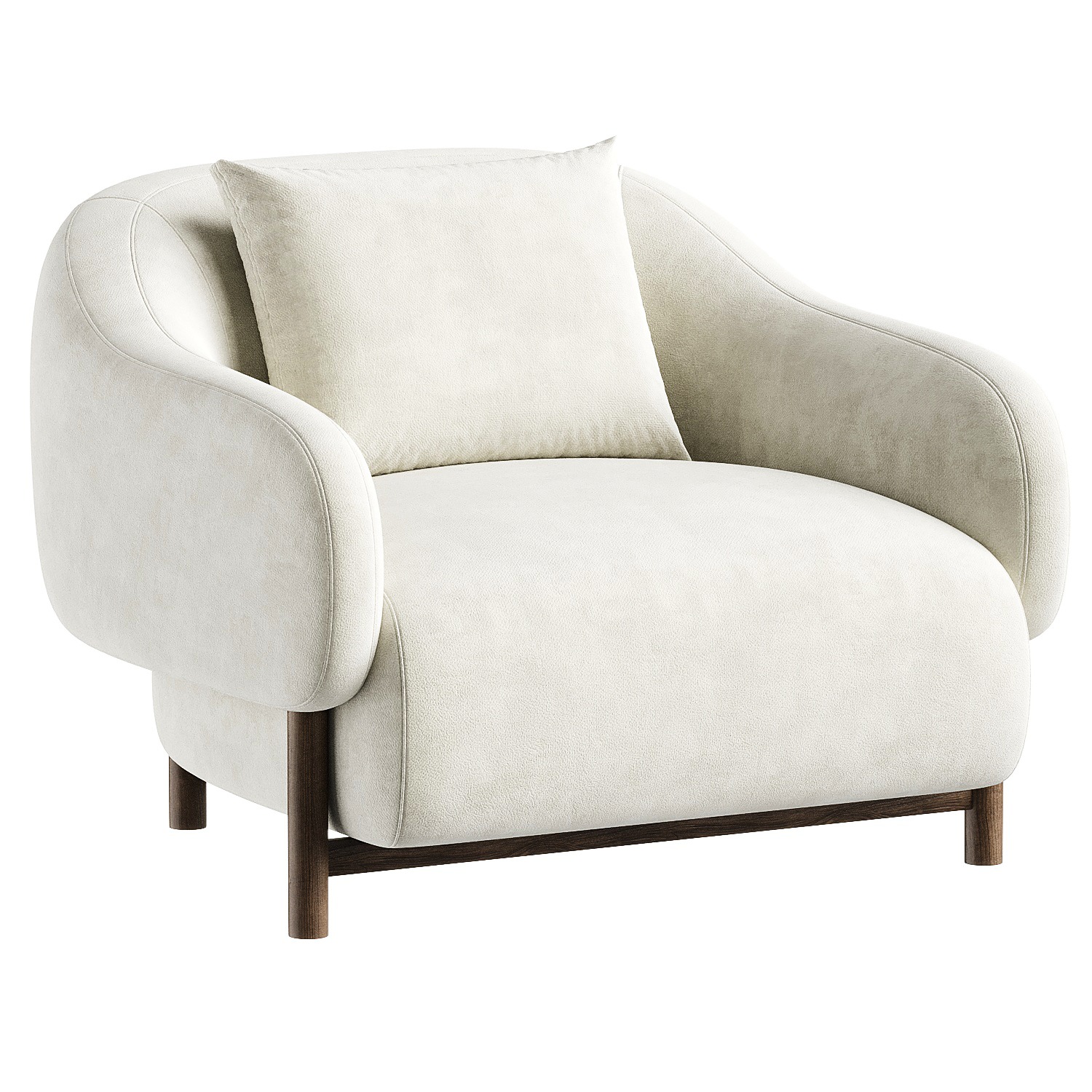 armchair 18 3D model_4