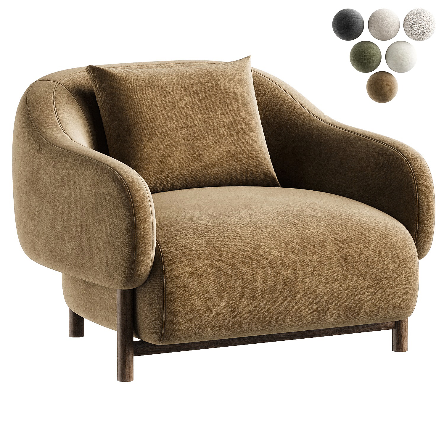 armchair 18 3D model_3