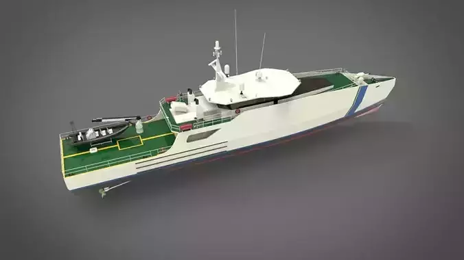 Coastguard Patrol Ship