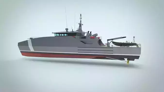 Coastguard Patrol Ship