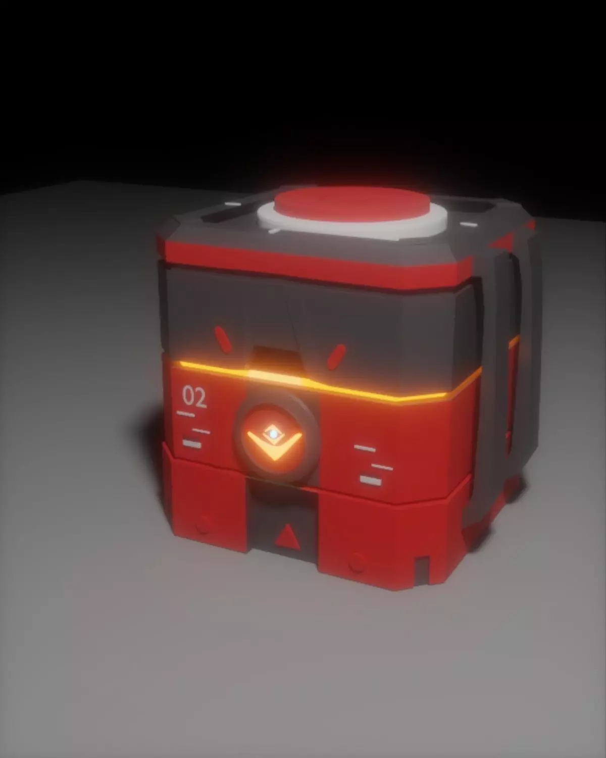 SiFi Contener Asset For Pesonal Use And More 3D model