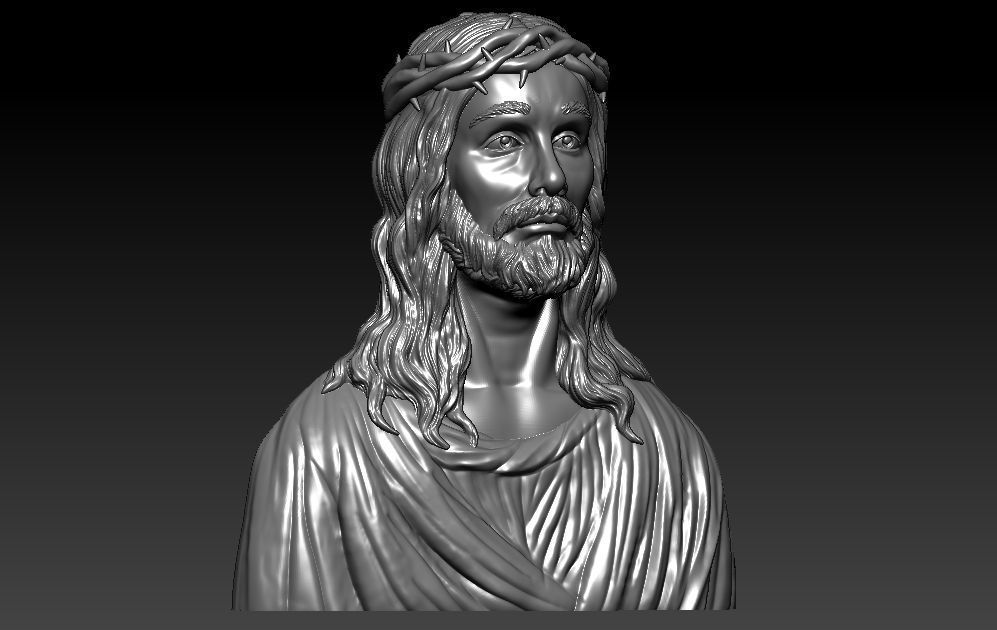 Jesus Model 3D print model_2