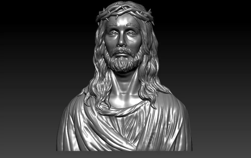 Jesus Model 3D print model_0
