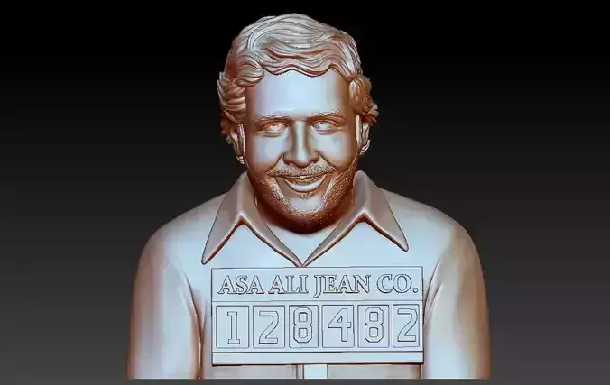 Pablo Escobar Model 3D print model