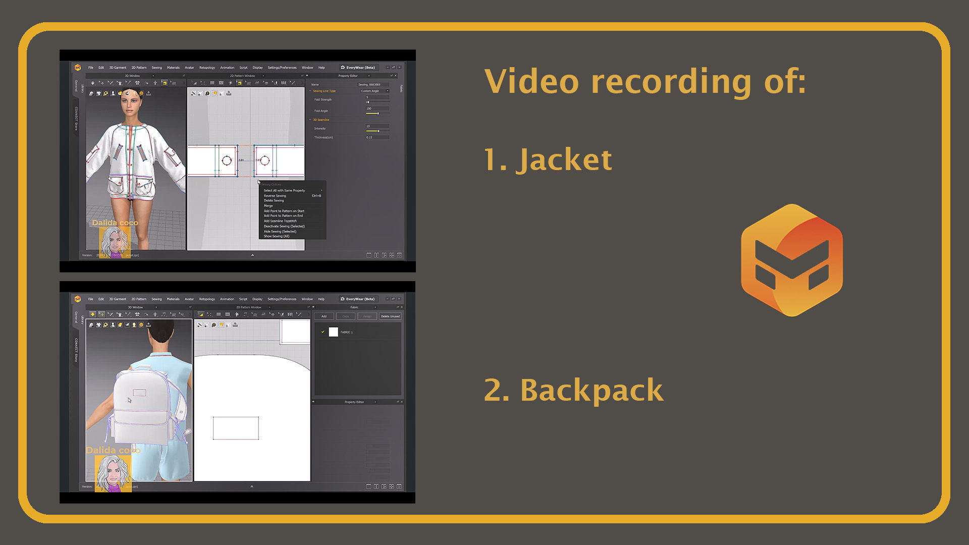 4 in 1 Casual streetwear Outfit PLUS 2 Tutorials 3D model_3