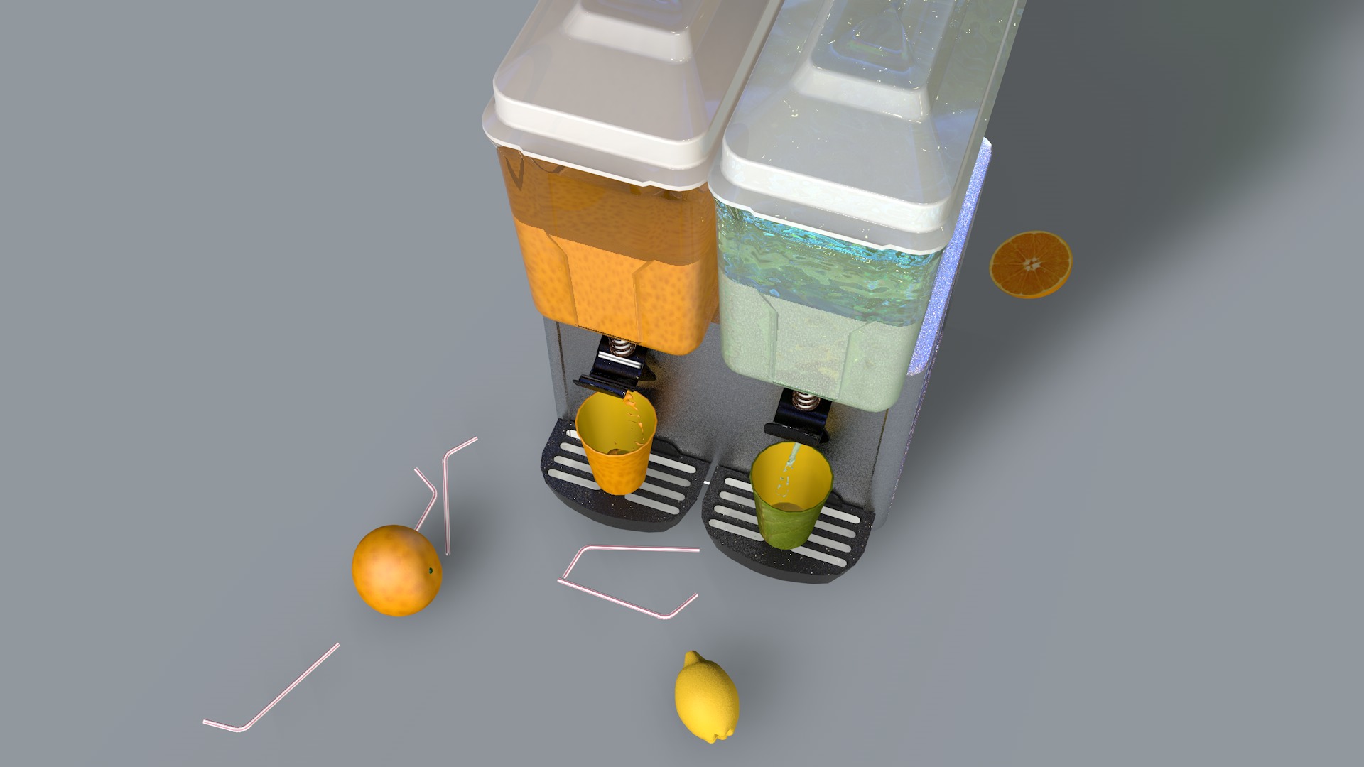 Juice Machine 3D model_7