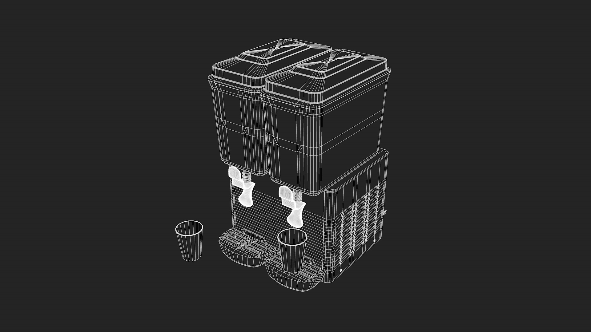 Juice Machine 3D model_1