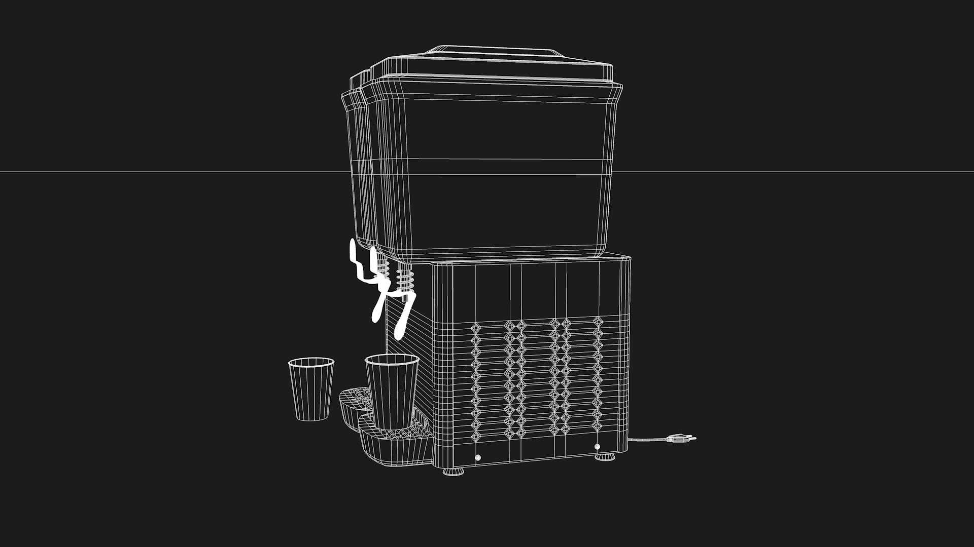 Juice Machine 3D model_3
