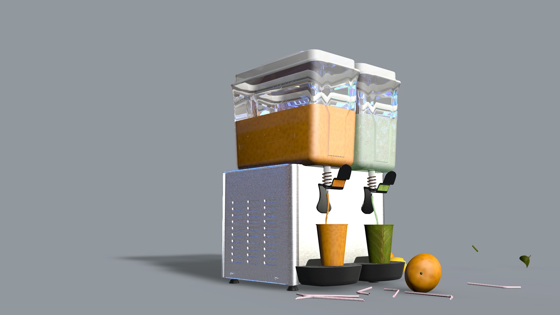 Juice Machine 3D model_5