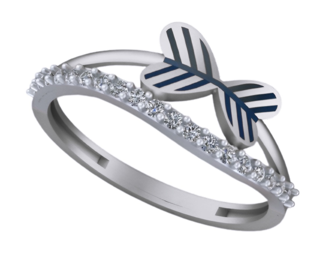 Dual Heart Wire Mesh Light weight italian ring 3dm stl renders 3D print model_6