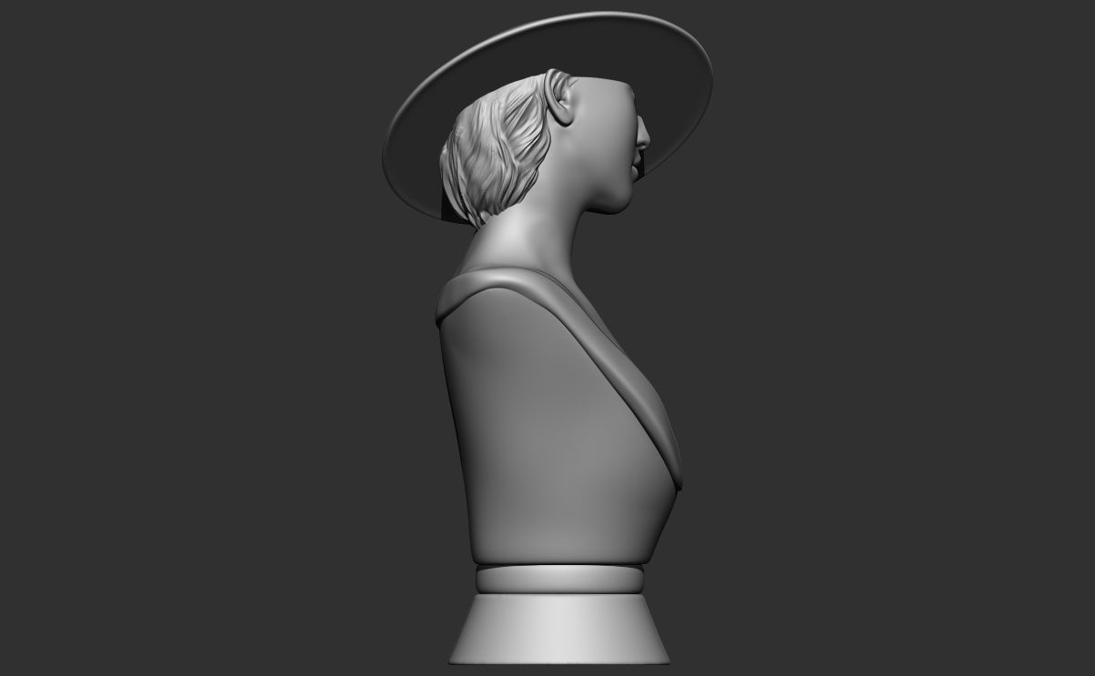 Mannequin Fashion Bust 3D Model for 3d printing 3D print model_1