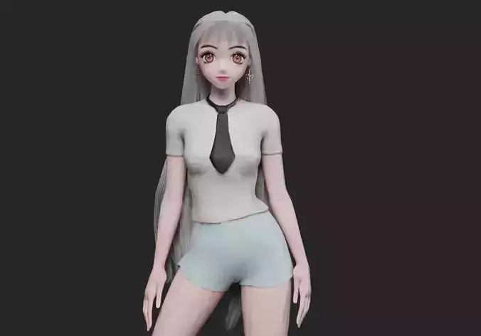 cool cute girl V31295 