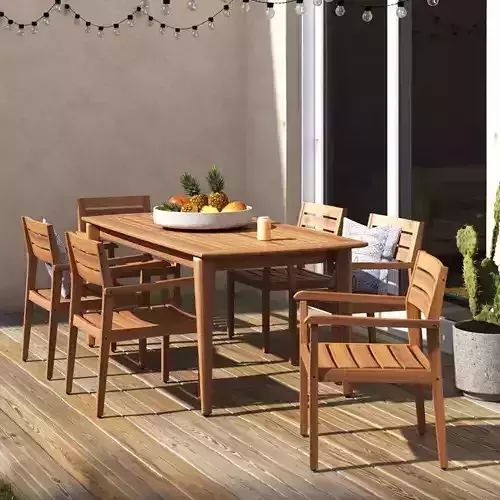Amarrion Rectangular Long Dining Set