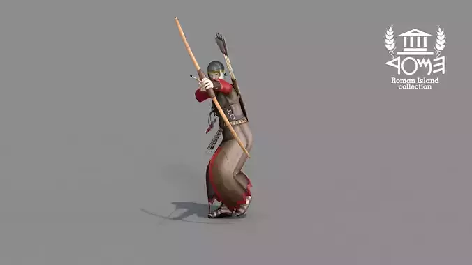 Archer Arrow Island Roman