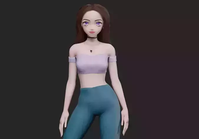 anime Standard girl V30545 