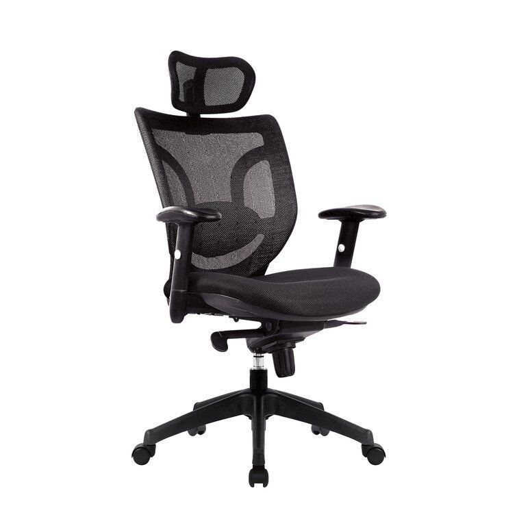 Bull Ergonomic Mesh Executive Chair 3D model_7
