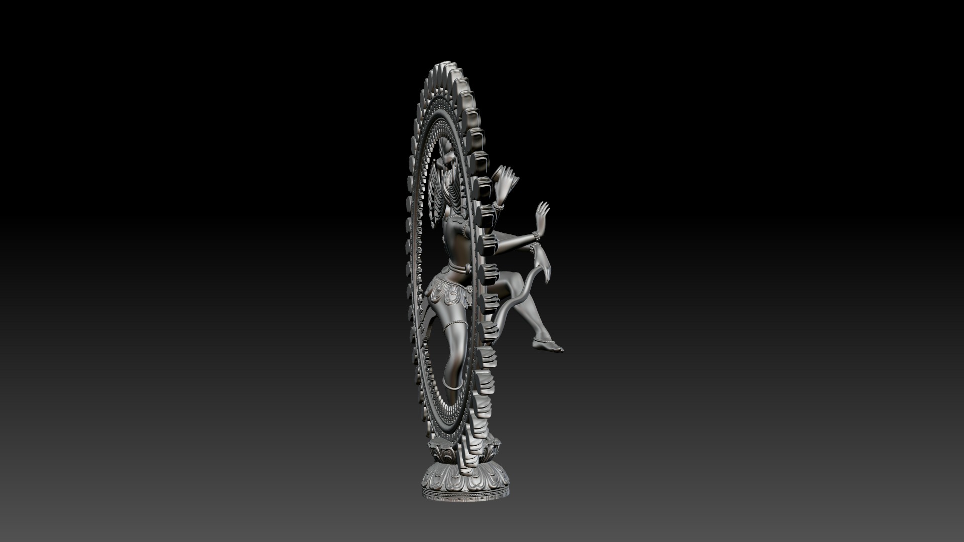 Nataraj God 3D model for 3D printing 3D print model_7