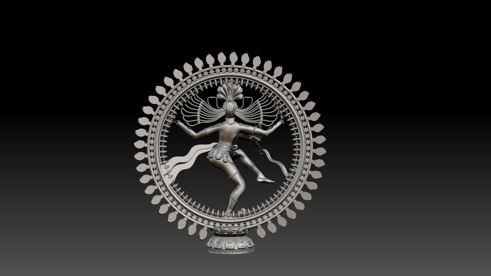 Nataraj God 3D model for 3D printing 3D print model_5