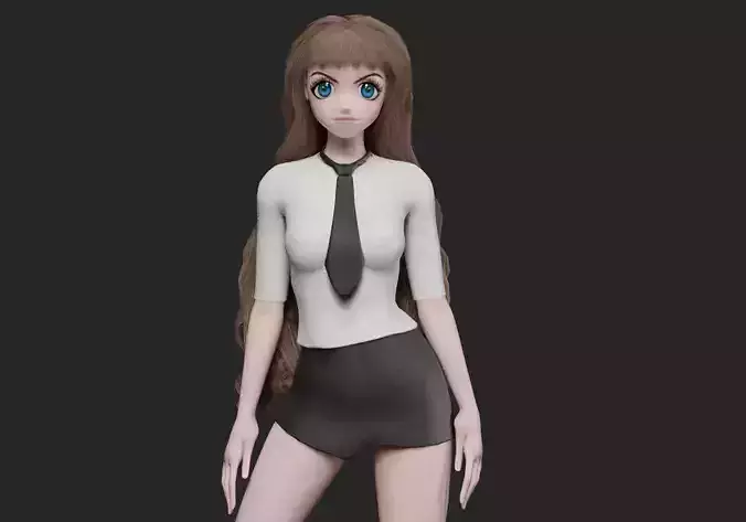 Standard cute girl V35478 