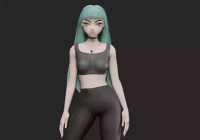 cute Young girl V28143 