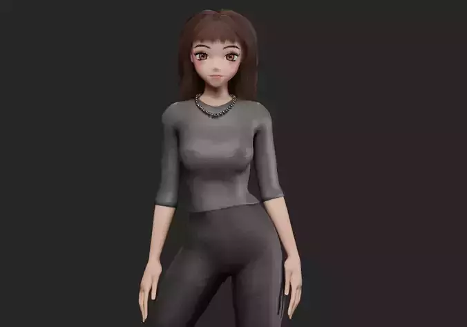 cute Standard girl V32988 