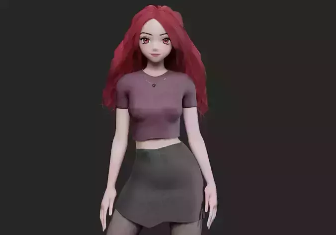 cute cool girl V33303 