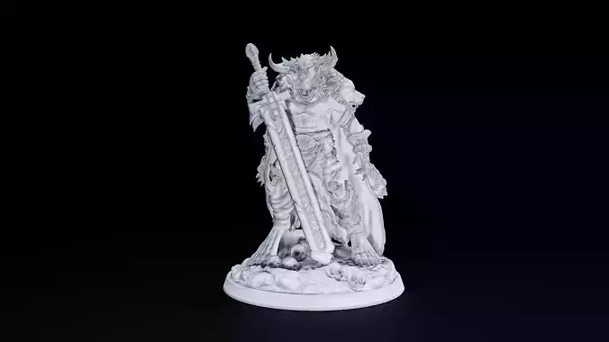 tanarukk warrior v2 3D print model
