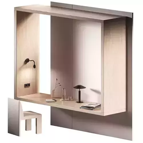 Workplace Minimal home office furniture Window sill table top