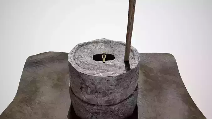 Hand mill of Roman legionaries