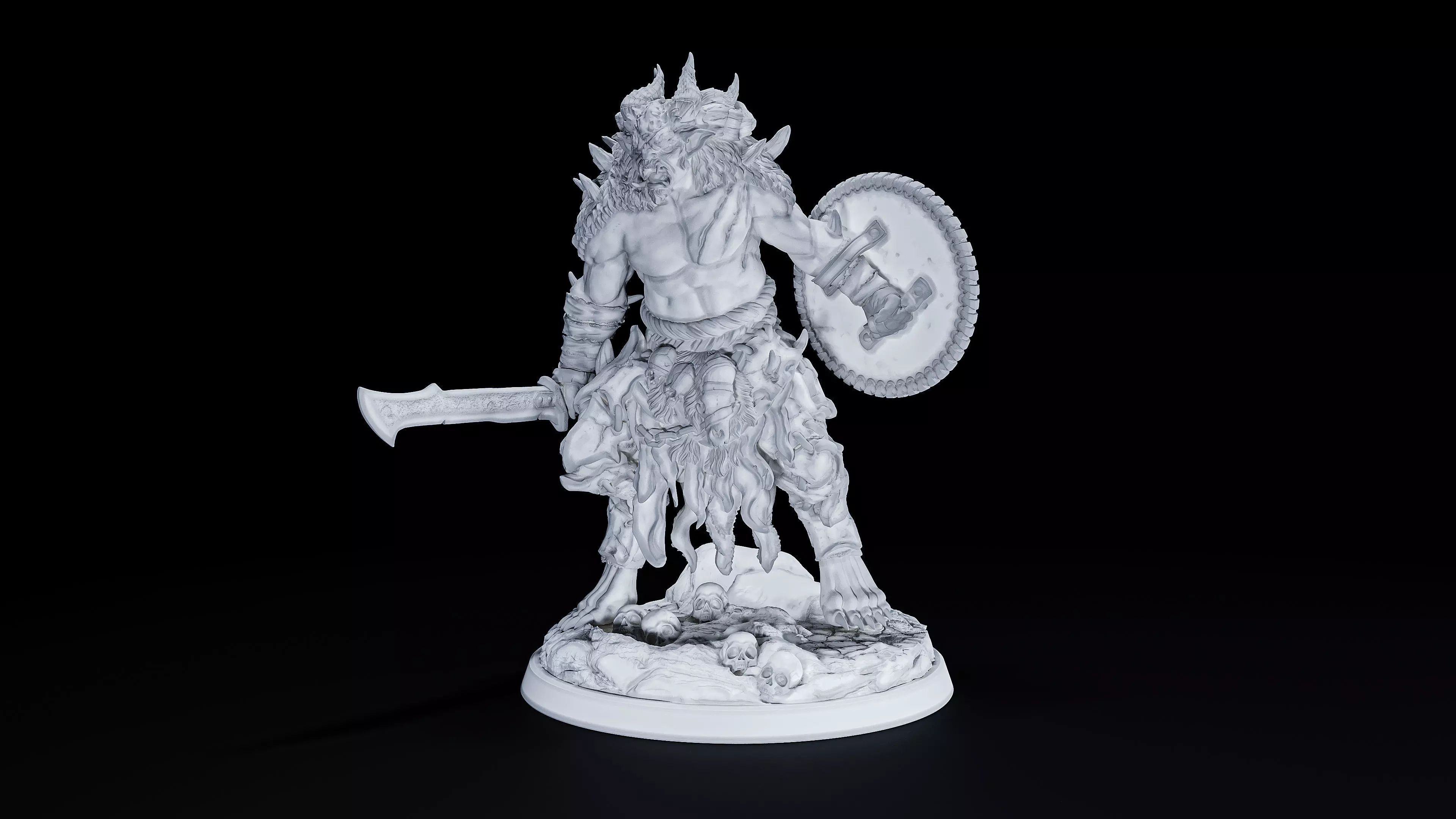 tanarukk warrior v5 3D print model_0