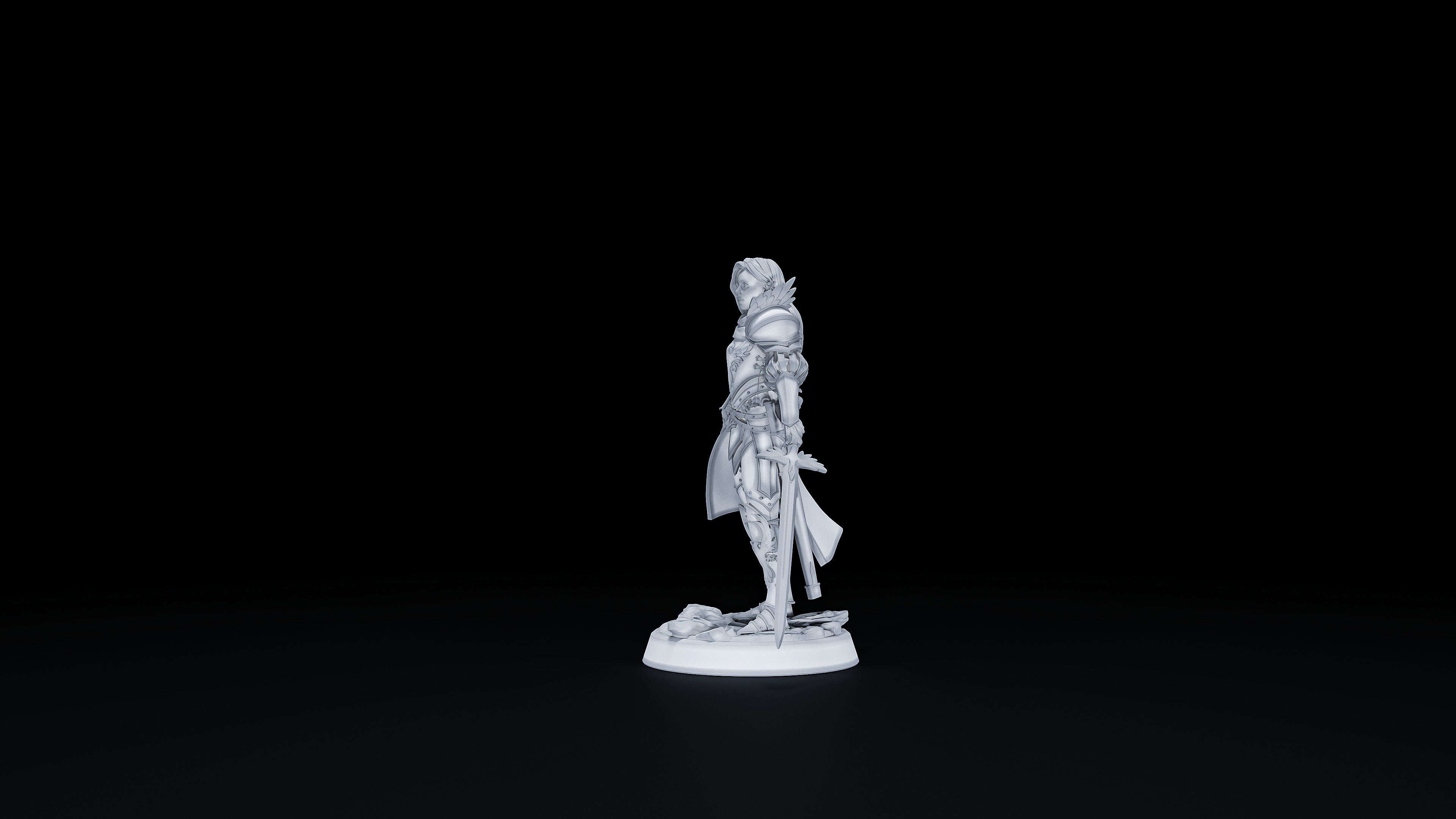 Griffon Knight 3D print model_2