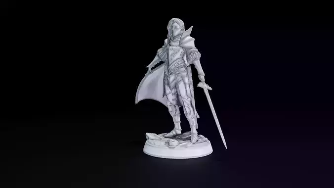 Griffon Knight 3D print model