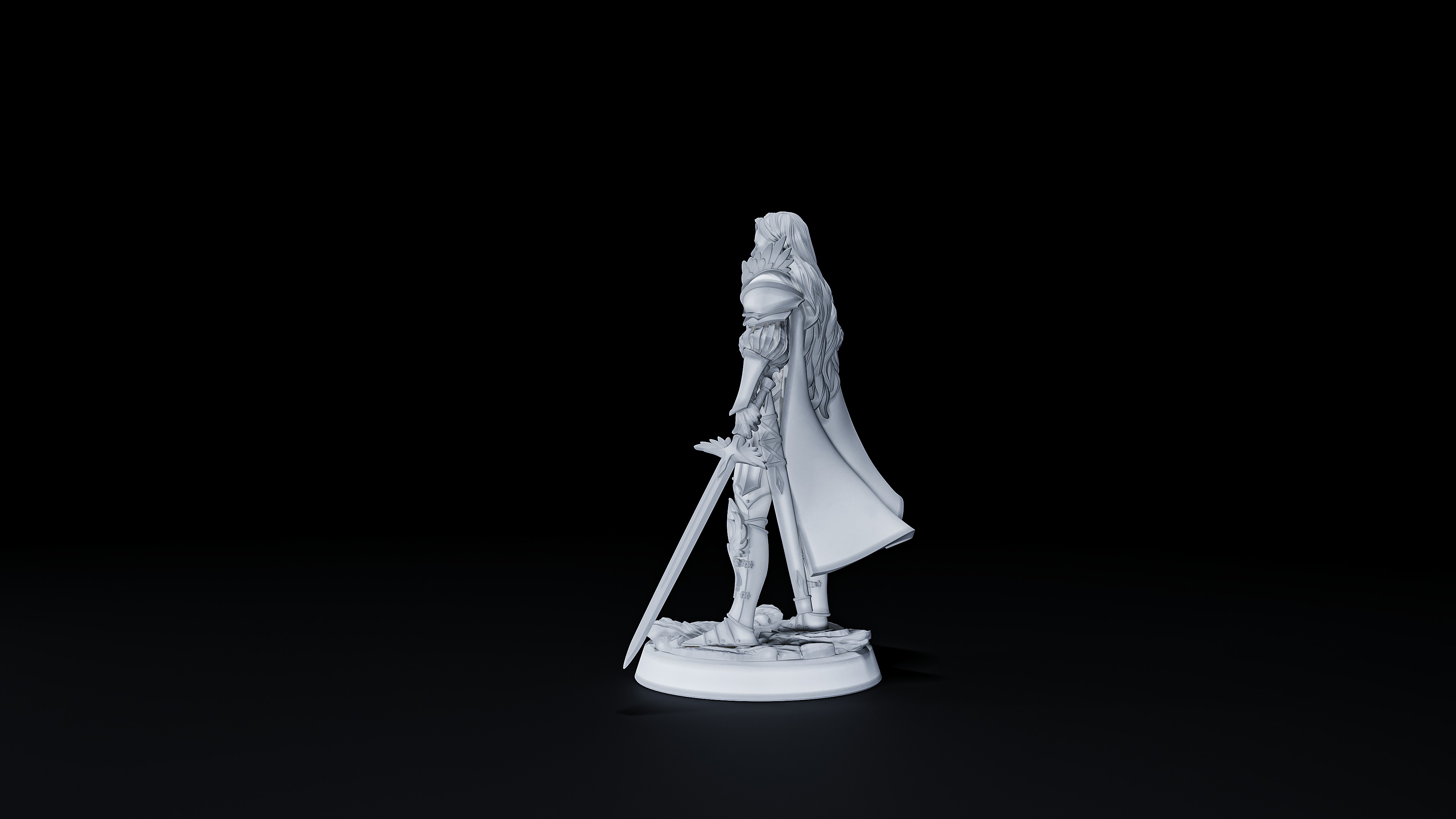 Griffon Knight 3D print model_1