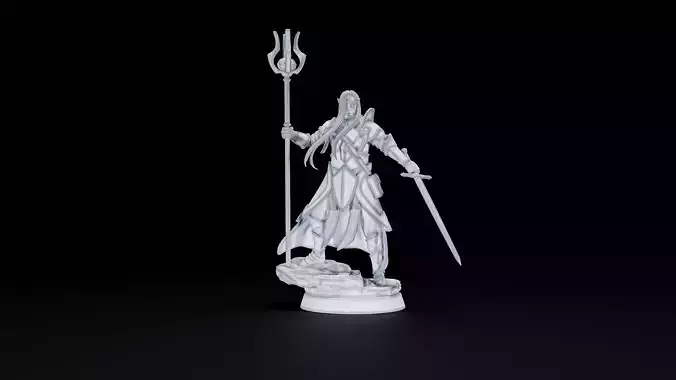 warrior v6 3D print model