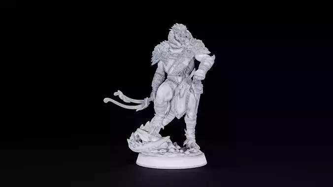 Dragon born Ranger 3D print model