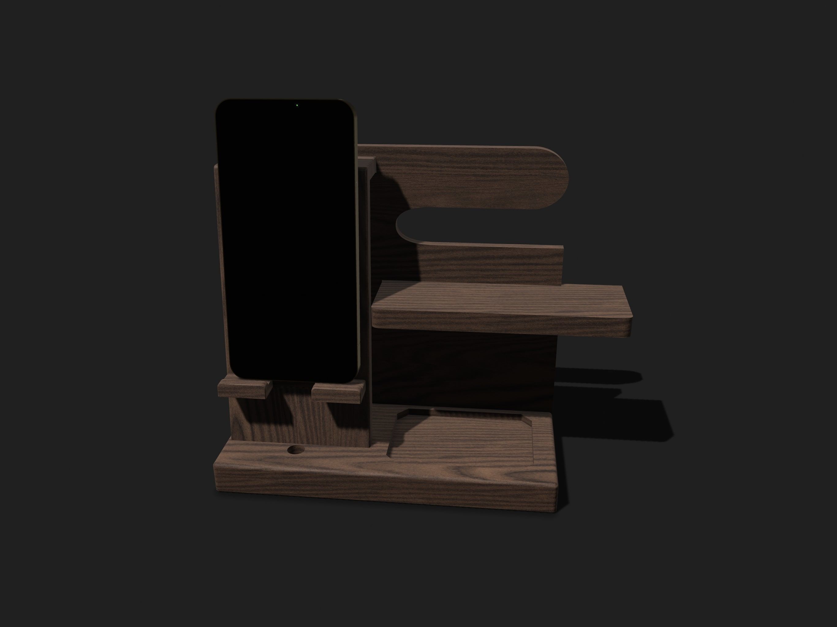 Phone stand 3D print model_2