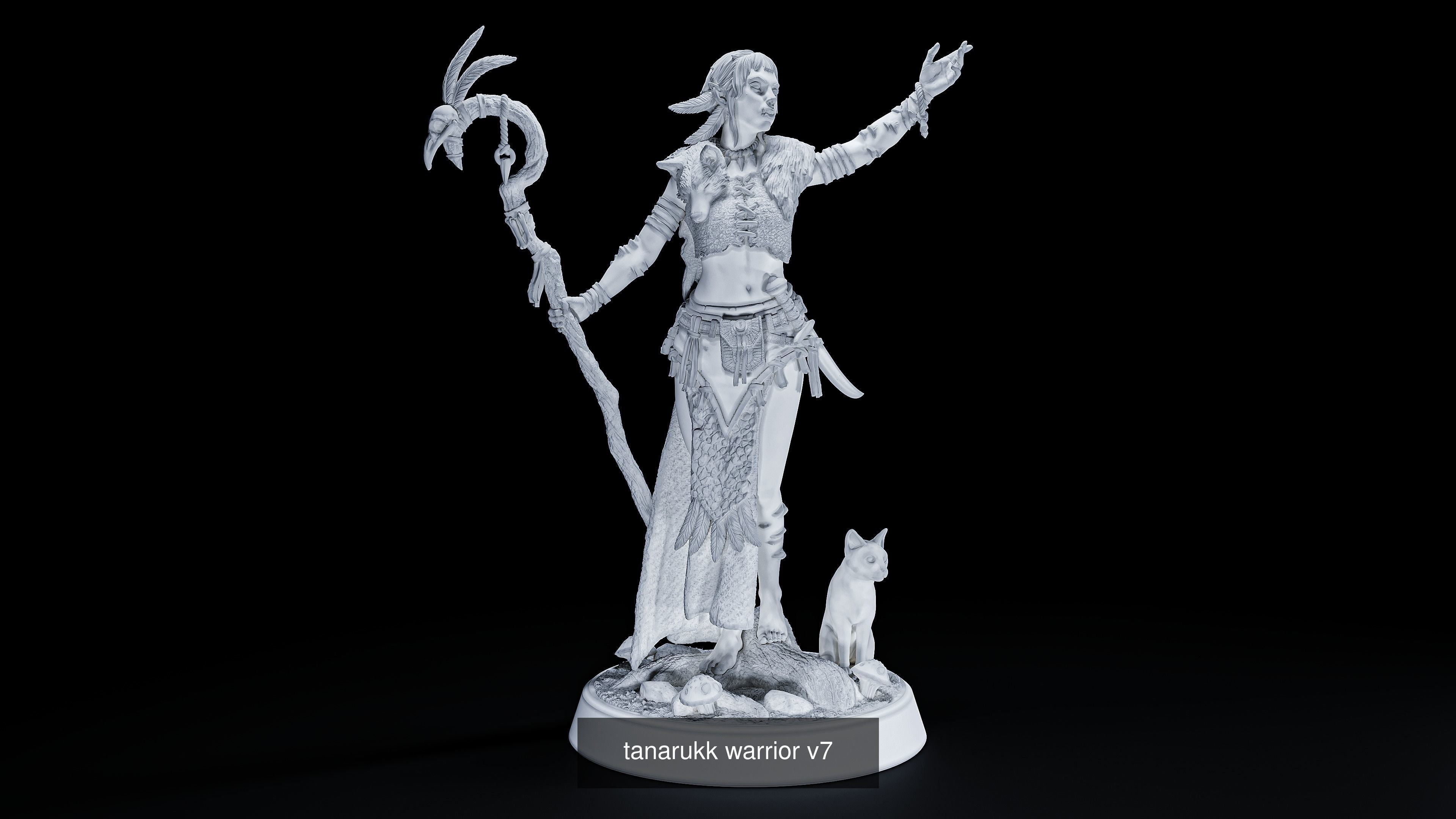 tanarukk warrior army 3D Model Collection_11