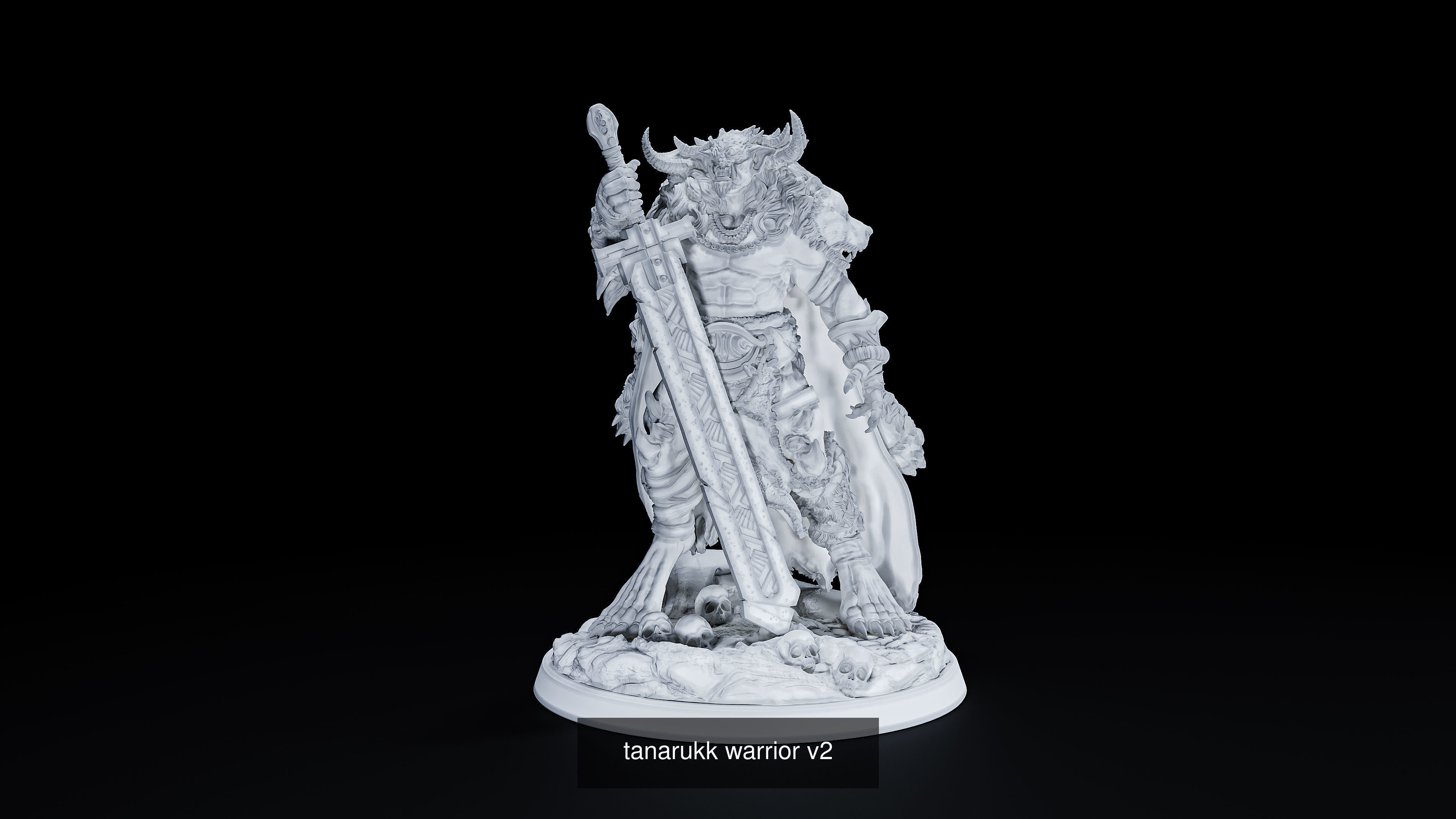 tanarukk warrior army 3D Model Collection_3