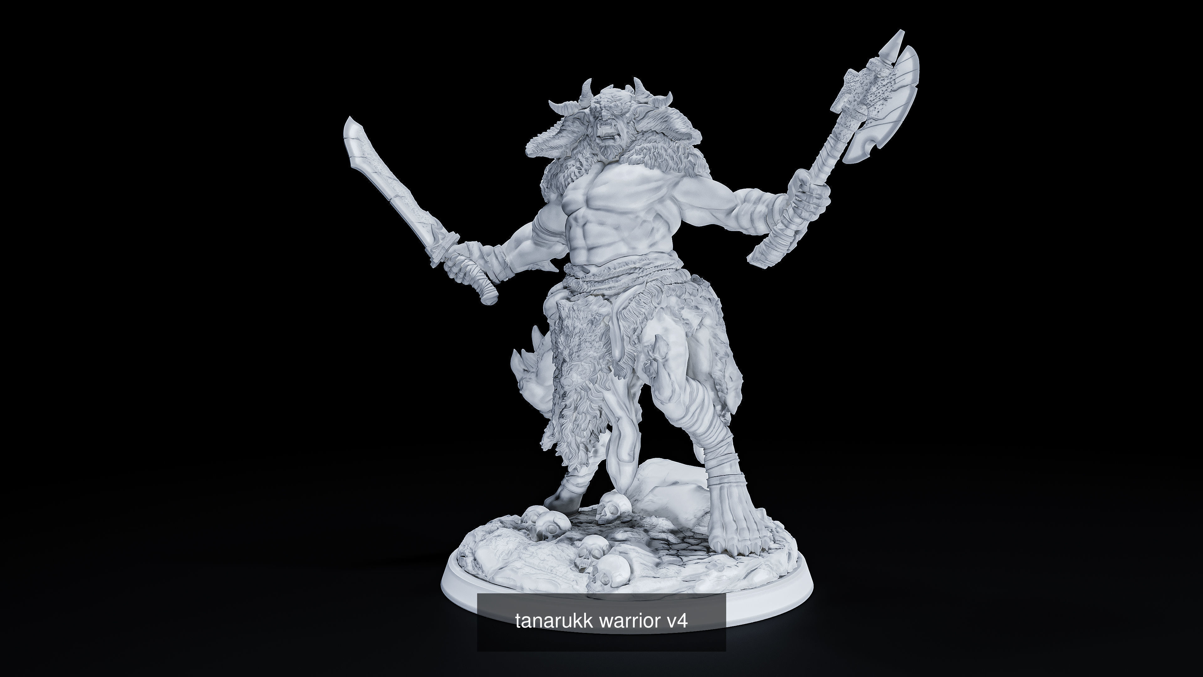 tanarukk warrior army 3D Model Collection_5