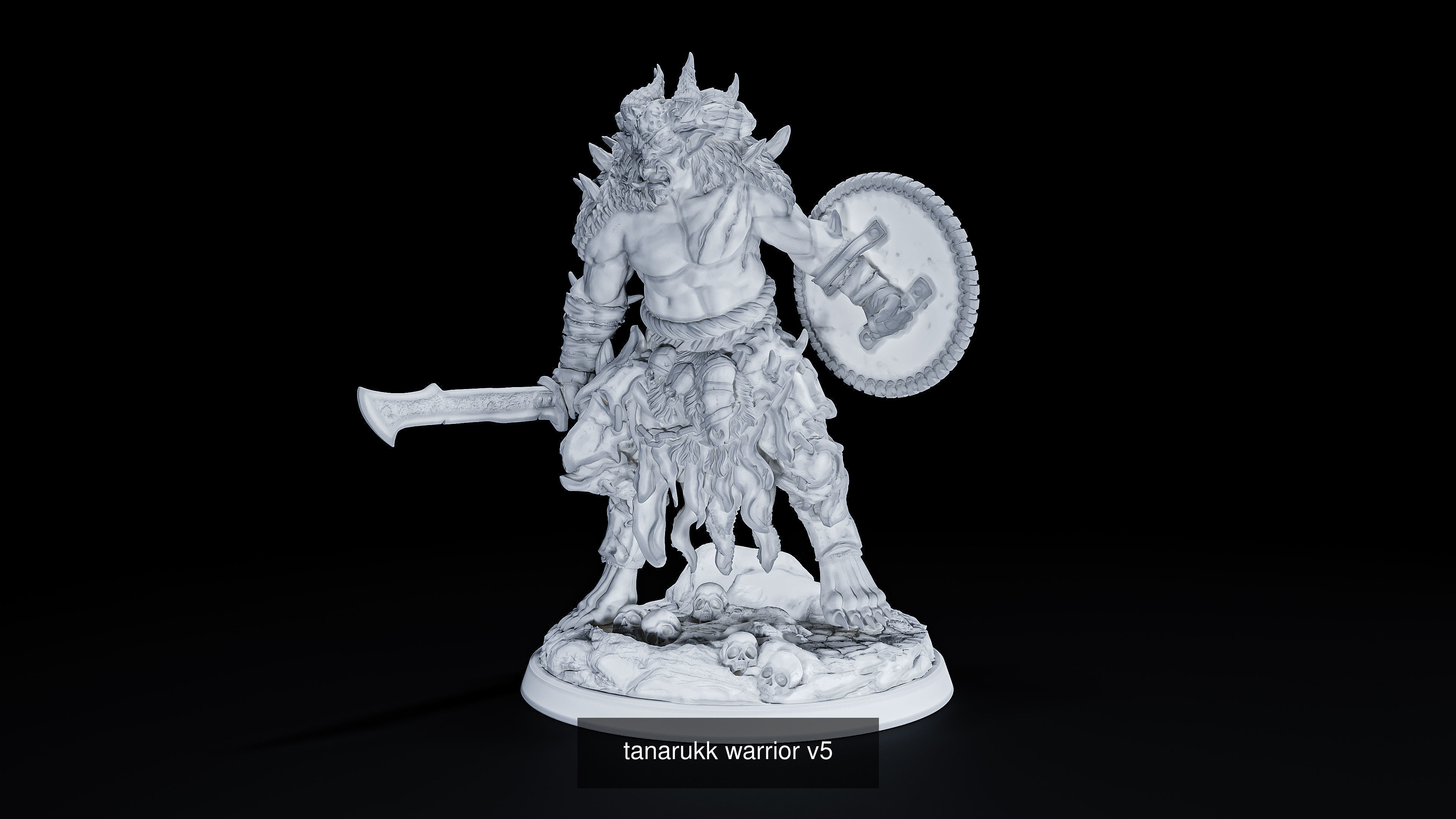 tanarukk warrior army 3D Model Collection_6