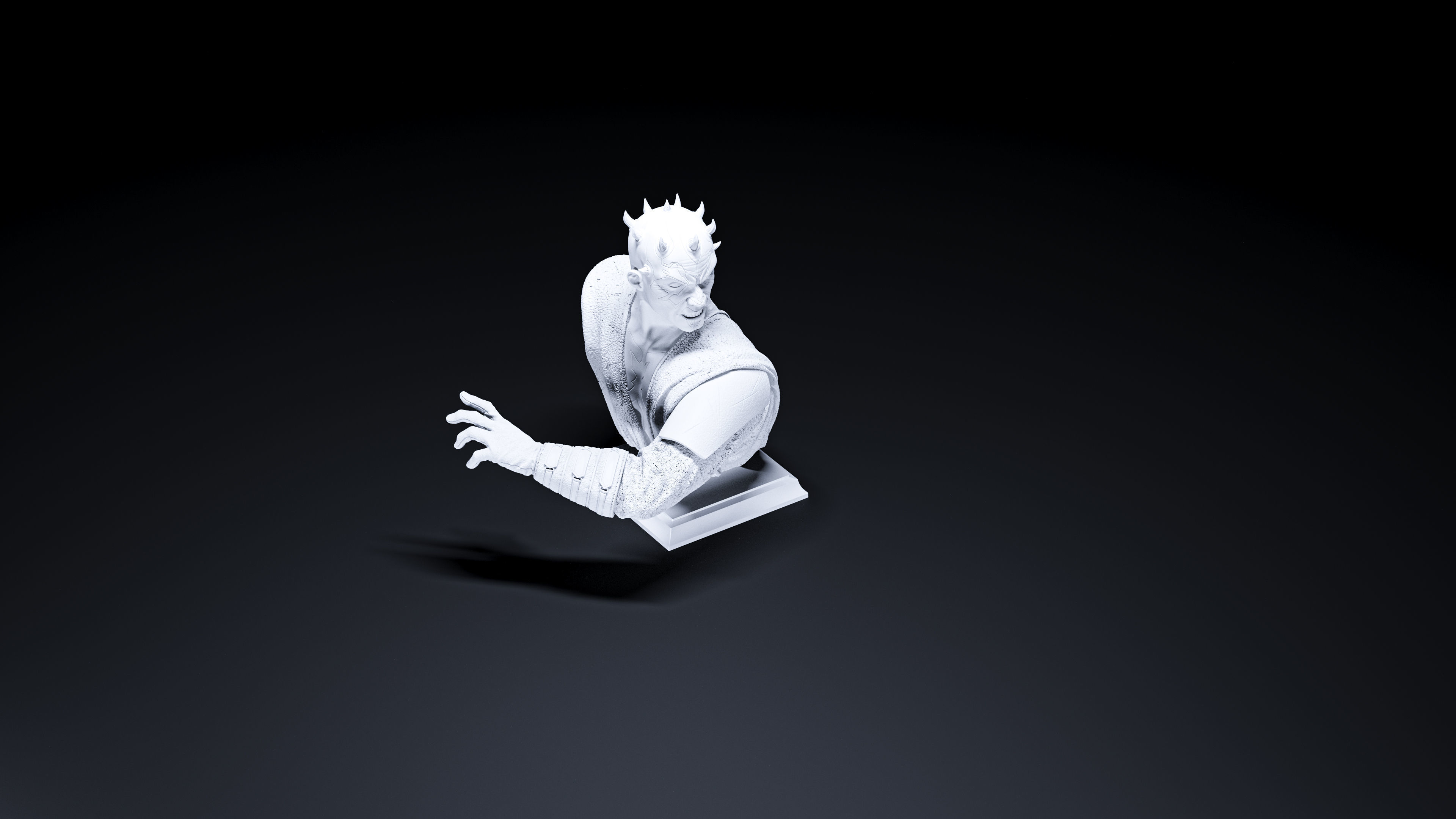 darth maul 3D print model_1