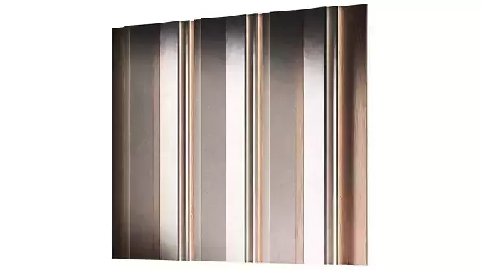 Decorative wall panels with backlight