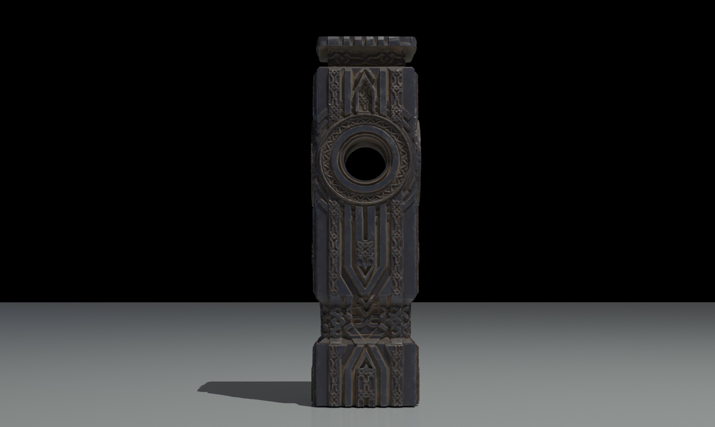 Ancient Ruins Kitbash Set 3D model_5