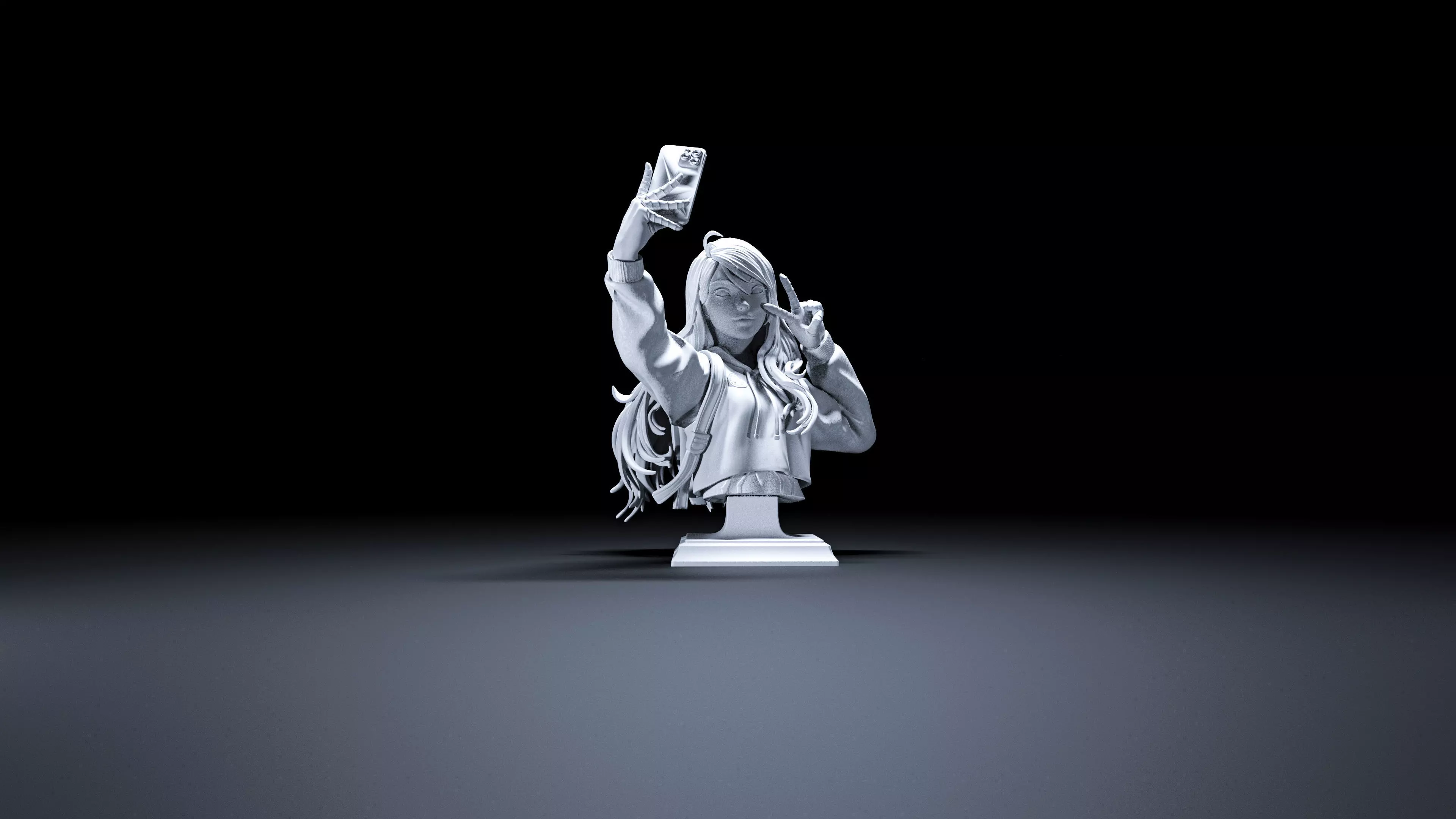 spider girl 3D print model_0