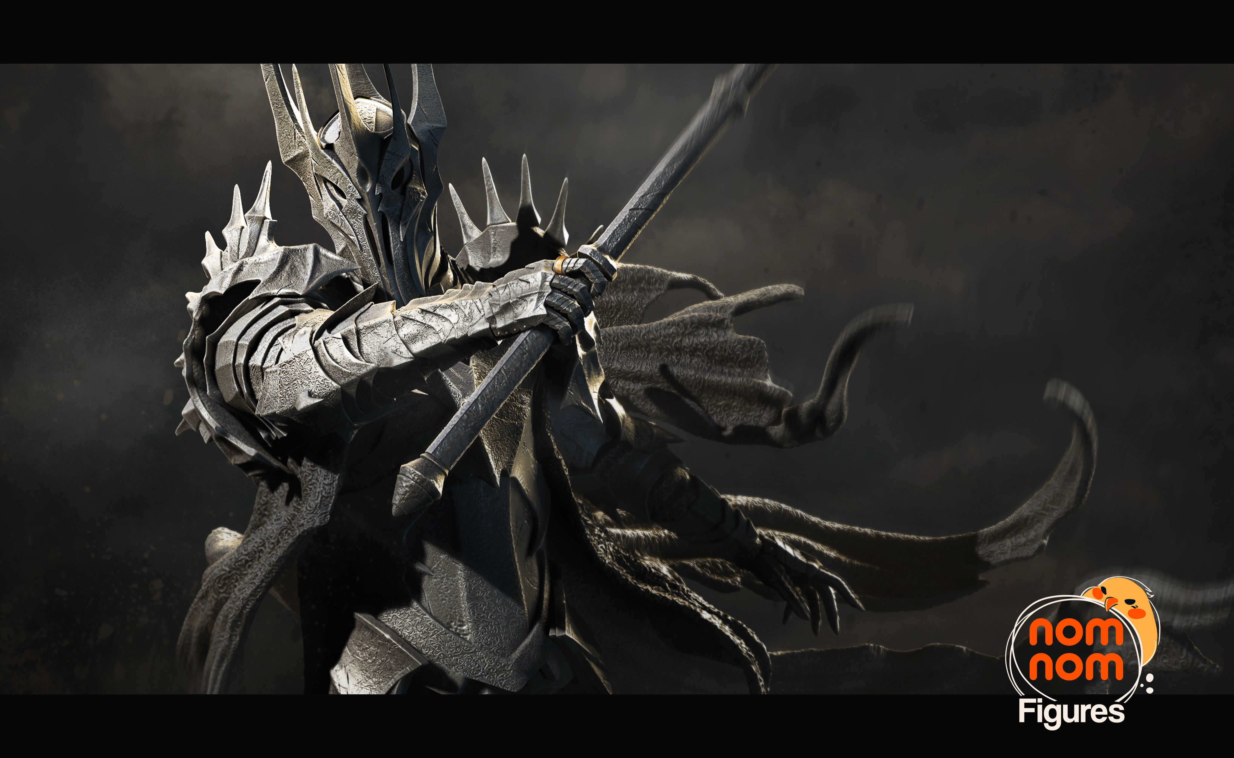 Sauron - Lord of the Rings 3D print model_1