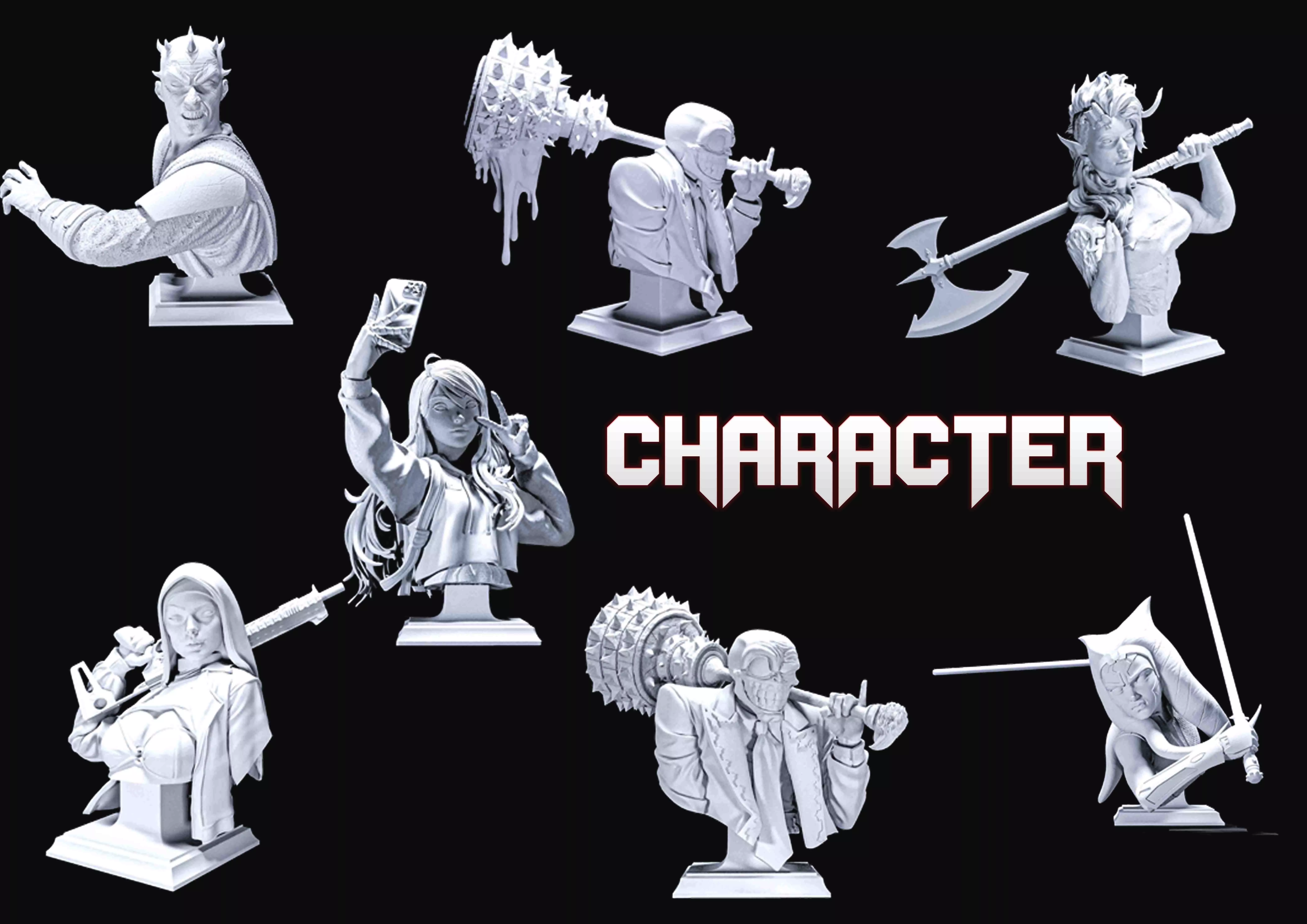 character film 3D Model Collection_0